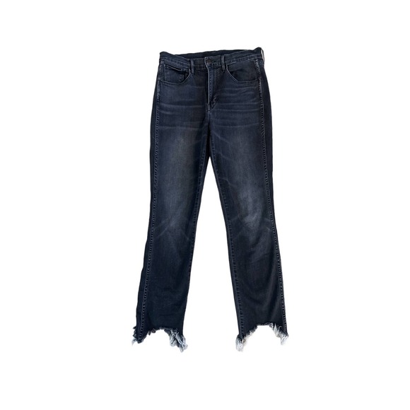Gucci Two-Tone Wide-Leg Jeans With Stone-Washed Treatment